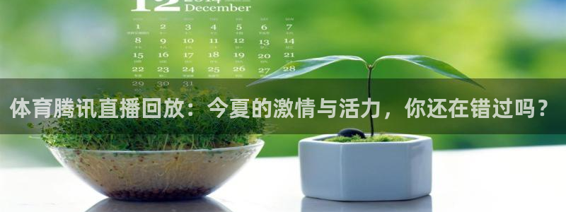 体育腾讯直播回放：今夏的激情与活力，你还在错过吗？